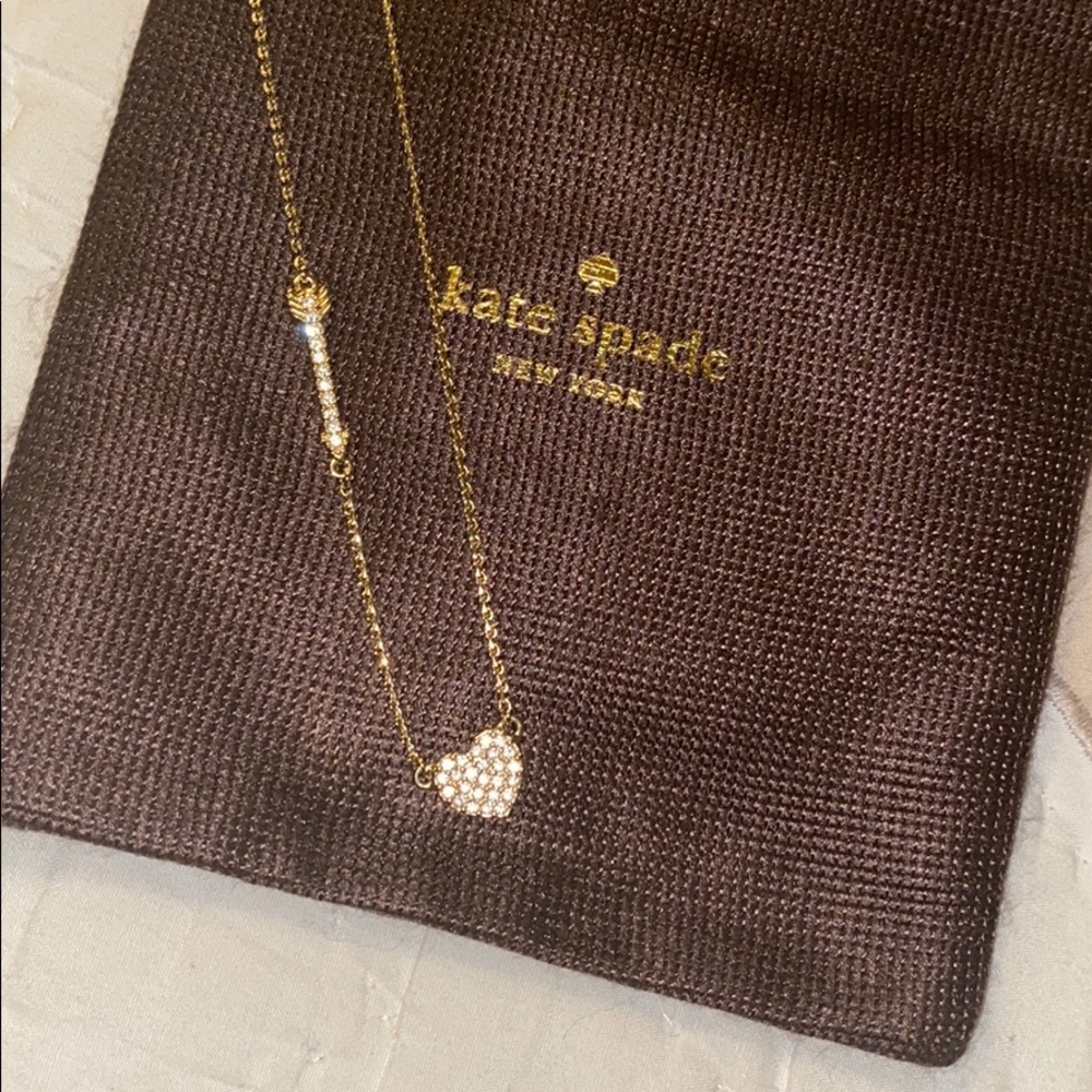Kate Spade Heart and Arrow Necklace